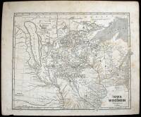 Iowa and Wisconsin. Chiefly from the Map of J.N. Nicollet