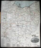 Railroad Map of Ohio, Published by the State. Prepared under the Direction of R.S. Kayler, Commissioner of Railroads and Telegraphs, Columbus, Ohio