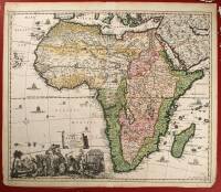 Accuratissima Totius Afric&aelig; Tabula in Lucem Producta...