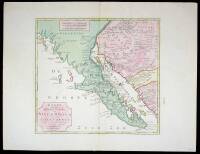 Kaart van het Westelyk Gedeelte van Nieuw Mexico en van California Volgens de laatste Ontdekkingen der Jesuiten en anderen. Te Amsterdam by Isaak Tirion. MDCCLXV