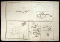 Partie de la Côte Sud-Ouest de la Nouvelle Hollande avec les Routes de la Corvette la Découverte et sa conserve la Chatham commandés par George Vancouver en l'Année 1791