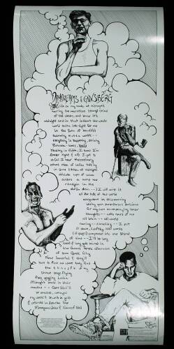 Collection of 9 broadsides in the Heaven Poster Series