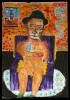 &ldquo;W.S. Burroughs at home in Kansas&rdquo; &ndash; original painting of William S. Burroughs by Gregory Corso