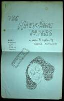 The Mary-Jane Papers: a poem & a play...Banned in U.S.A.