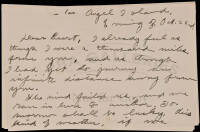 Autograph Letter from Jack London, to his future wife Charmian Kittredge