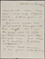 Autograph Letter from Jack London, to his future wife Charmian Kittredge