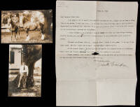 Typed Letter Signed by Jack London, to Margaret Smith Cobb