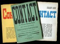 Contact: An American Quarterly Review, Vol. 1, Nos. 1-3