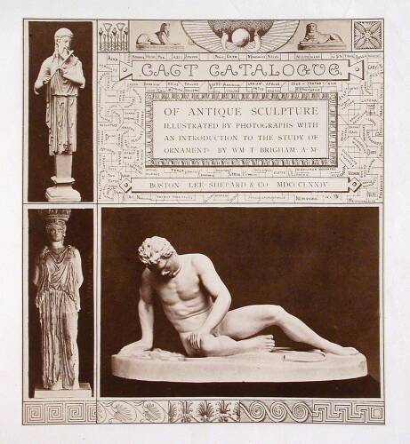 Cast Catalogue of Antique Sculpture. With an Introduction to the Study of Ornament