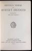 Poetical Works of Robert Bridges, Exluding the Eight Dramas - 4