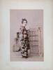 Japanese Photograph Album containing 50 hand-painted albumen photos - 7