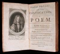 Three early 18th century poems & a related work bound together, including Pope's The Rape of the Lock