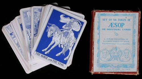 Set of 56 Fables of Aesop on Individual Cards: A Superb Collection of Favorite Fables by Aesop Magnificently Illustrated