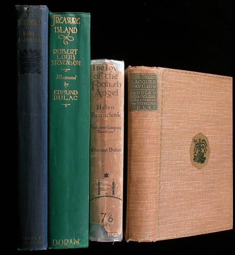 Lot of 4 books illustrated by Edmund Dulac