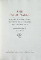 The Paper Maker: A Survey of Lesser-Known Hand Paper Mills in Europe and North America