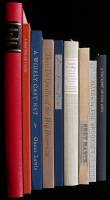 Lot of nine volumes published by the Book Club of California