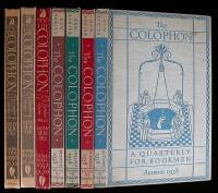 The Colophon: A Quarterly for Bookmen