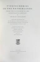Type Foundries in the Netherlands from the Fifteenth to the Nineteenth Century. A History Based Mainly on Material in the Collection of Joh. Ensched&eacute; en Zonen at Haarlem, first published in French in 1908