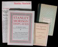 Lot of four volumes by or about Stanley Morison