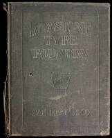 Catalogue and Specimen Book. Keystone Products Consisting of Type, Material, Furniture, Compline of Miscellaneous Supplies for Printers and Publishers, Machinery and Wood Goods