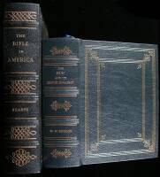Lot of 2 special leather-bound Firearms Classics titles