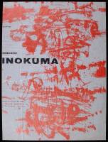Original lithographed poster for a New York exhibition for GenIchiro Inokuma at Willard Gallery, 23 West 56 Street, New York, October 29, 1960