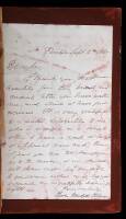 The Guardian Angel - with an autograph letter signed by Oliver Wendell Holmes