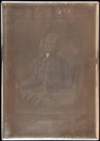 Printing plate for portrait of Talleyrand