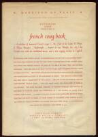 French Song-Book