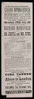 ''Dr. Jekyll and Mr. Hyde, A Play in Four Acts'' - original broadside
