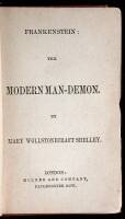Frankenstein: The Modern Man-Demon