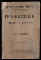 Frankenstein; or, the Modern Prometheus