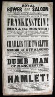 ''Frankenstein! Or the Man & the Monster!''