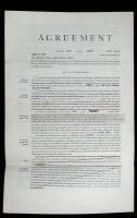 Past All Dishonor – Original Book Contract for James M. Cain’s book, Past All Dishonor, Signed by Alfred Knopf